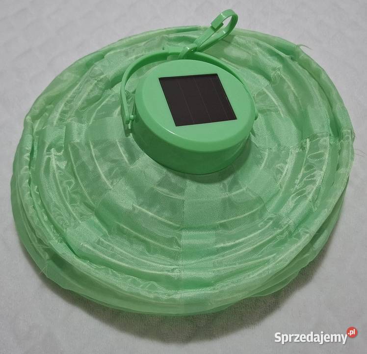Lampa solarna lampion solarny zielony 23 Czeladź