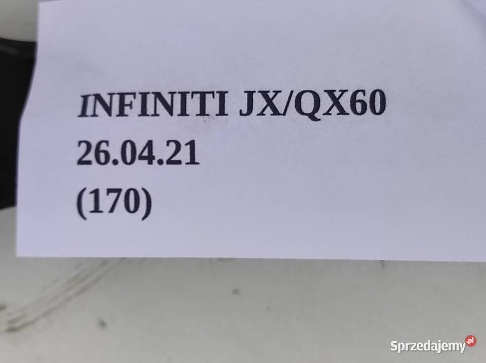 KOŃCÓWKA DRĄŻKA PRAWA INFINITI QX60 JX Nowy Tomyśl