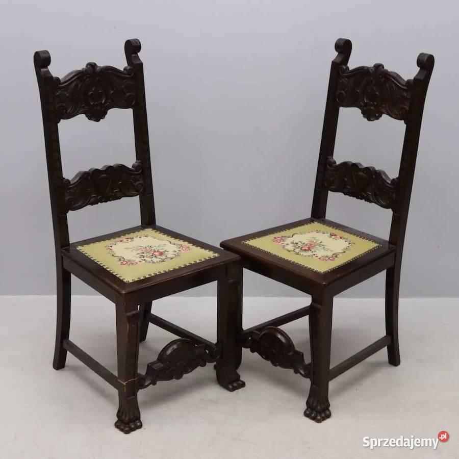 Antyczne krzesła Budzyń