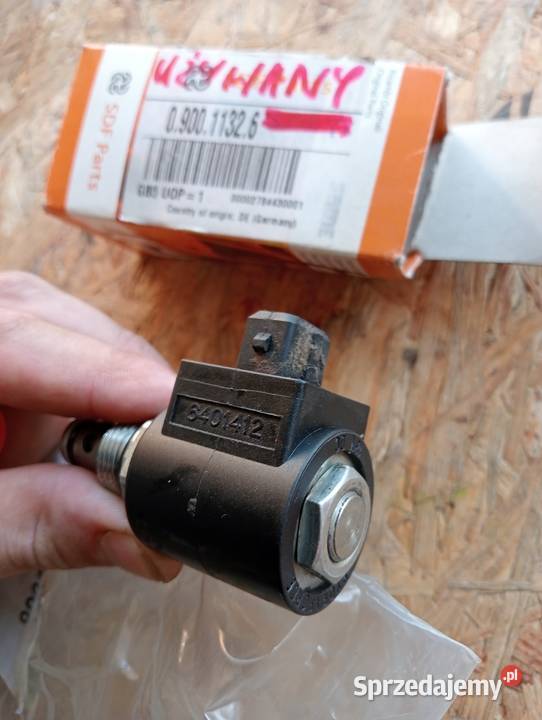 elektrozawór amortyzacji osi DeutzFahr Agrotron Skrzynia biegów Koszanowo