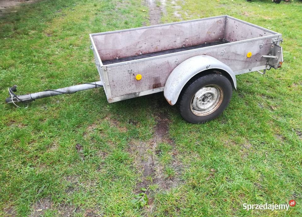 Przyczepka samochodowa DMC 600 burtowe Łukawica