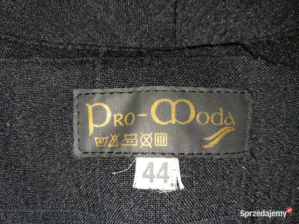 Żakiet ze spódnicą ciemnogranatowy 46 do