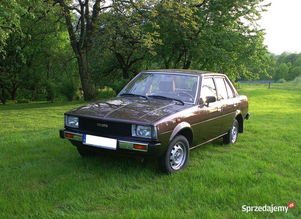 Toyota Corolla E7 1980 Klasyk Piękny Kraków