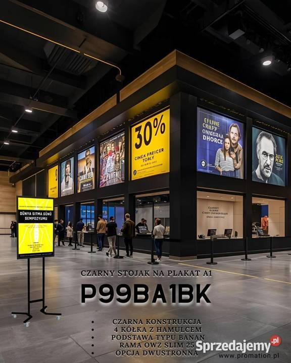 Składane i mobilne stojaki na ulotki A4 na targi sprzedam