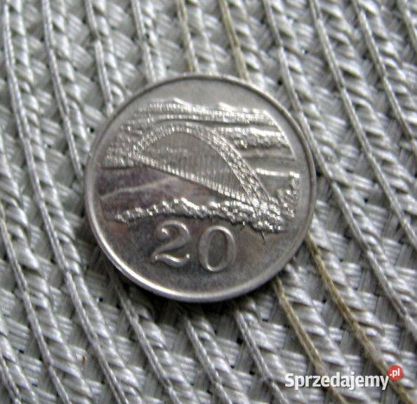 Zimbabwe 20 Cent 1997r wielkopolskie Kalisz