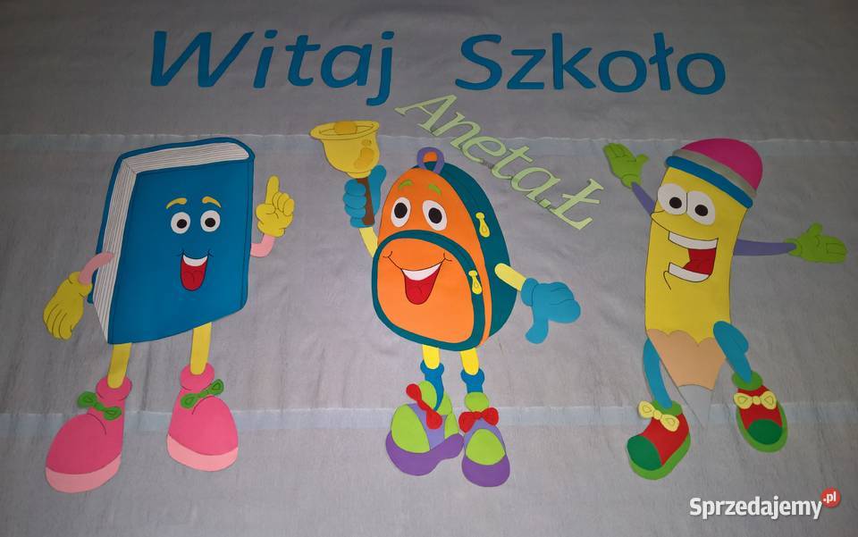 Dekoracje na Rozpoczęcie roku szkolnego z Pozostałe Garwolin sprzedam