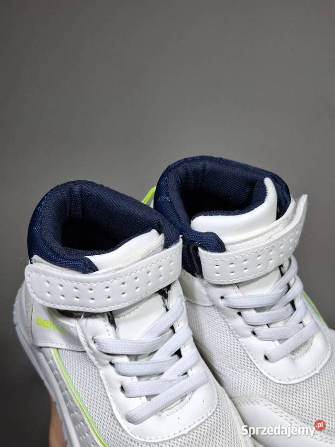 Bekkin 27 białe sportowe buciki dziecięce Sportowe małopolskie Kraków sprzedam