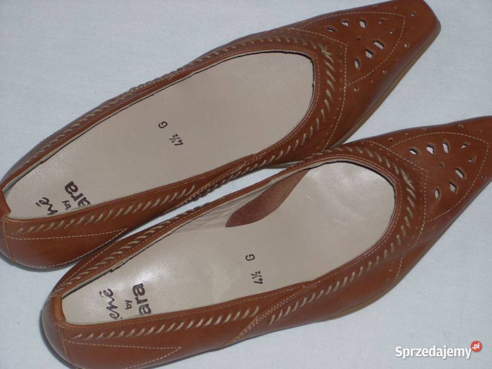 RENE by ARA buty eleganckie 45 Nowe 37 375 skóra skóra Nowy Sącz sprzedam