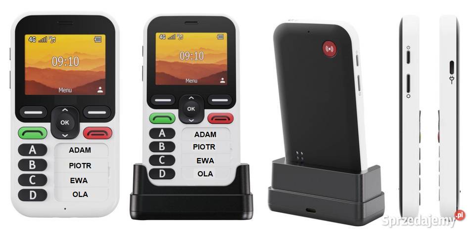 Jedyny taki TELEFON SENIORA 100 Bezpieczny wielkopolskie Kępno