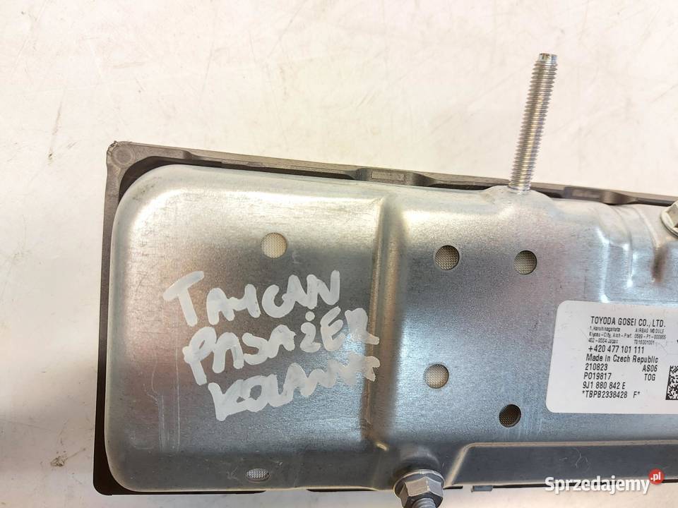 Porsche Taycan GTS 9J1 2023r Poduszka powietrzna