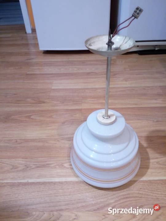Stary żyrandol lampa z czasów PRL śląskie