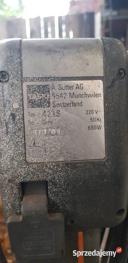 Polerka cykliniarka do szorowania TASKI Niepołomice