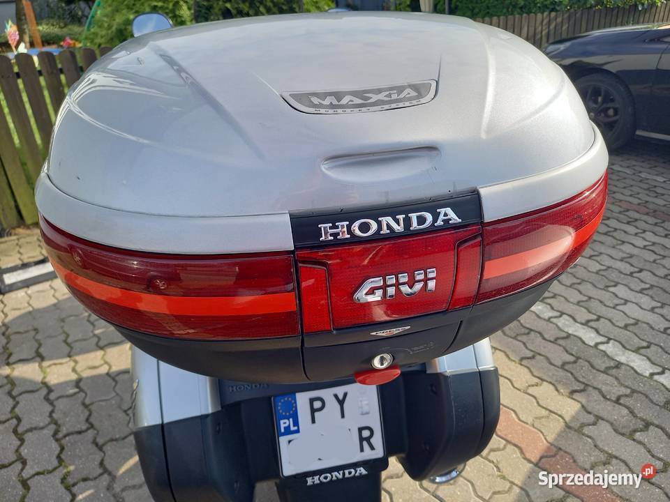 Honda Deauville 650 2005 26tkm Kufer Alarm Ledy perła Poznań
