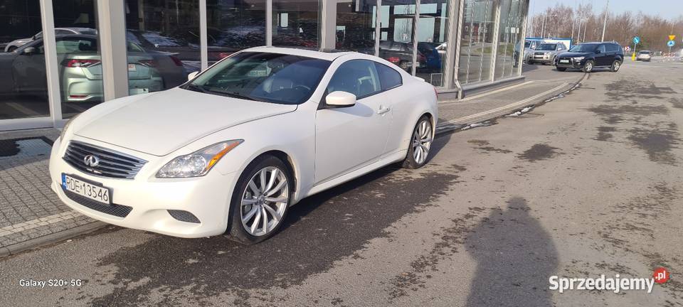 Infiniti G37S podgrzewane fotele podkarpackie Dębica