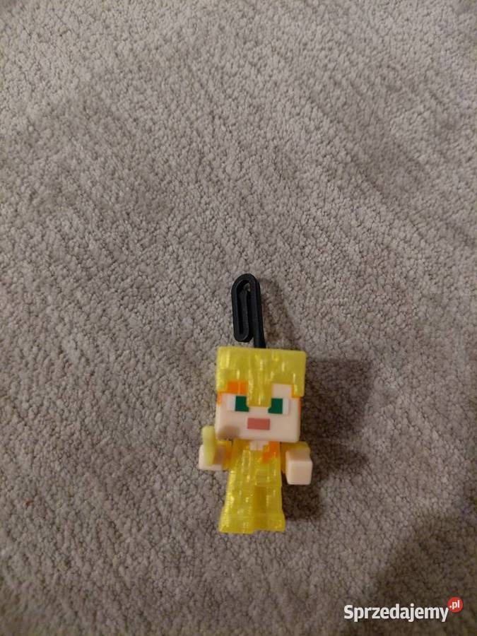 Rzadka figurka Alex w złotej zbroi Minecraft Pozostałe Warszawa sprzedam