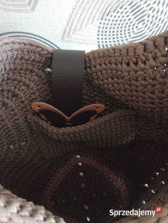 Sznurkowa torebka Handmade Na ramię  Chełm