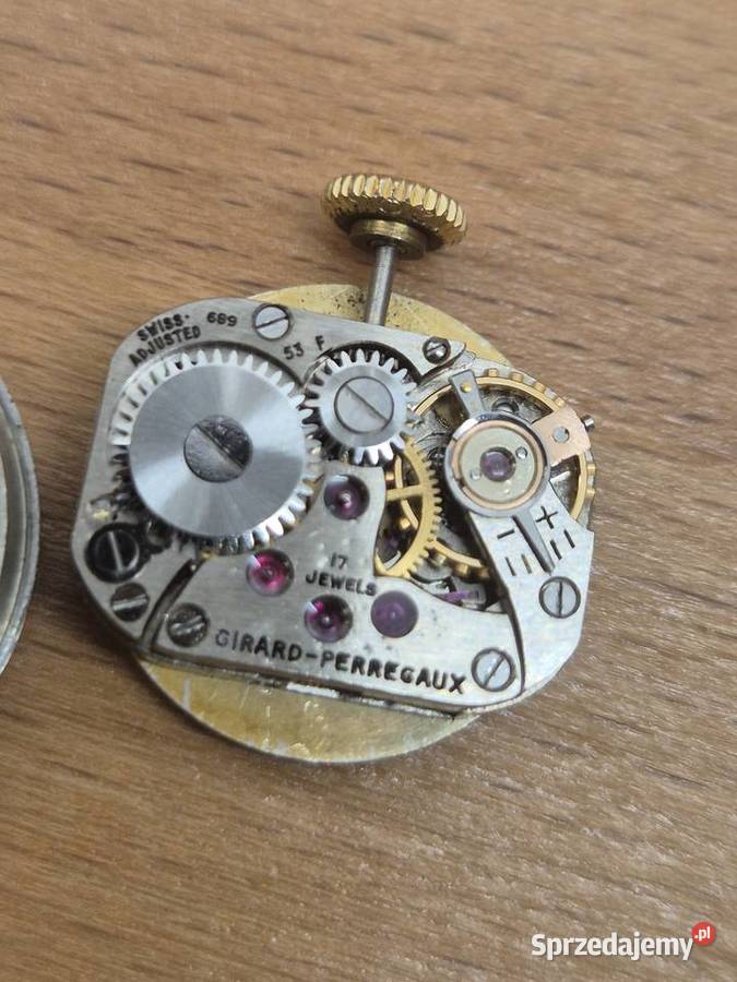 Damski zegarek vintage Girard Perregaux Au 20 Chorzów sprzedam