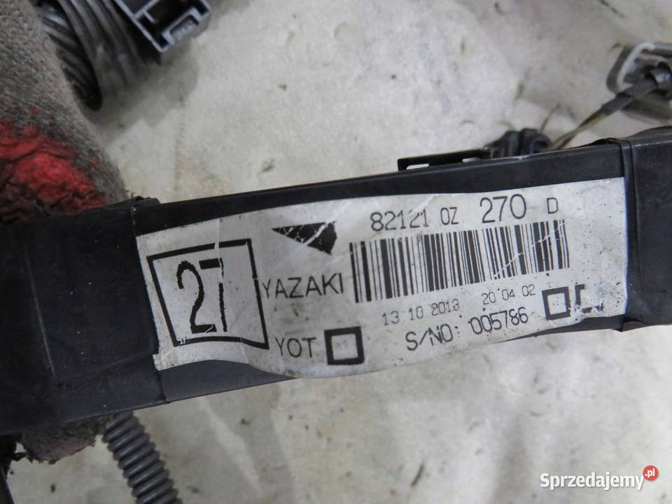 WIĄZKA SILNIKA AURIS II 14 D4D 821210Z270 lubelskie sprzedam