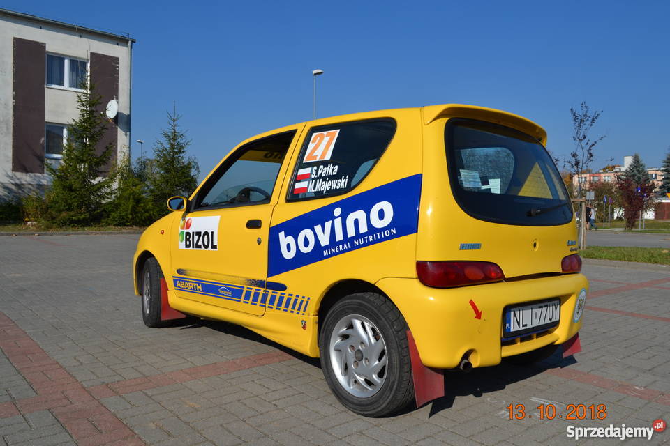Fiat Seicento 11 SPI ABARTH KJS Lidzbark Warmiński