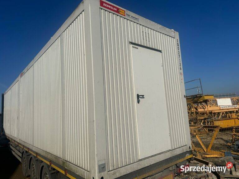 KONTENER BIUROWY SZATNIA ZAPLECZE BUDOWY Wrocław