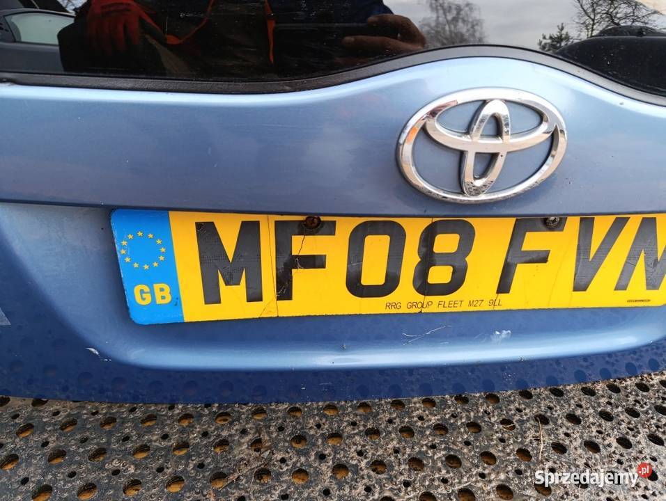 TOYOTA PRIUS II 2 KLAPA TYŁ 8S2 osobowe Zbierkowo