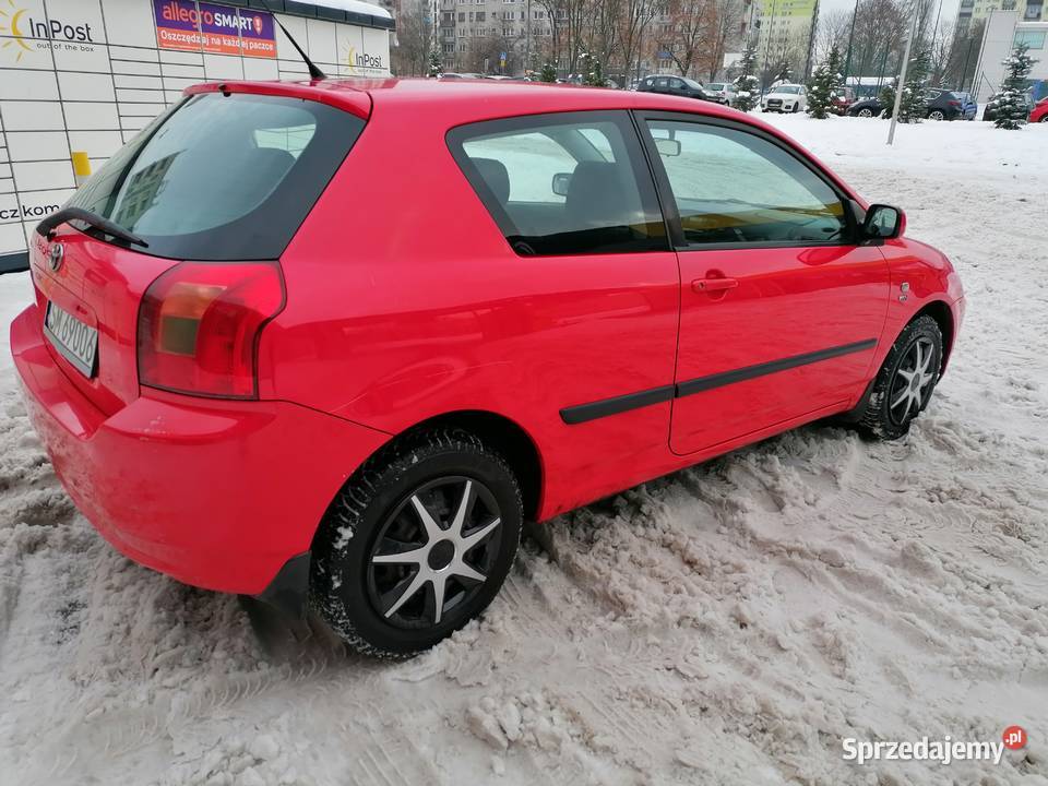 Toyota corolla 2002 14 benzyna 176 Sosnowiec sprzedam