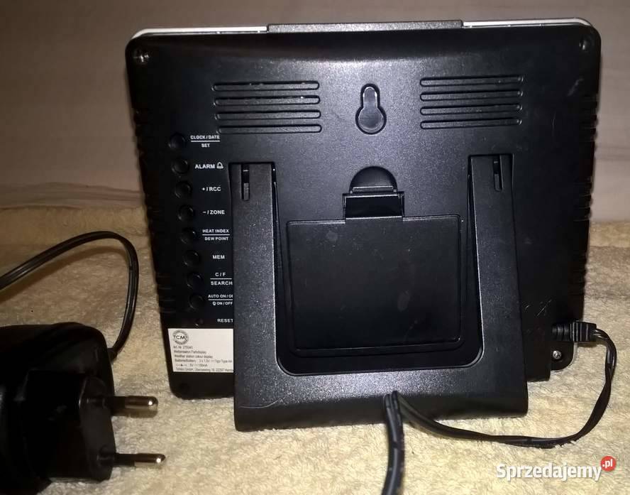 Zegar z Alarmem i Pogodą różne dane stołowy Zegary Kraków sprzedam