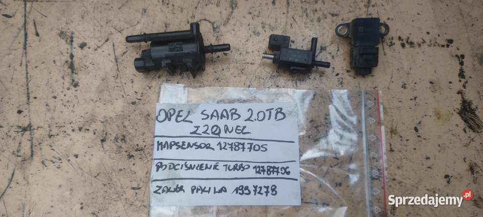 SAAB 20TB OPEL Z20NEL mapsensor podciśnienie Kielce