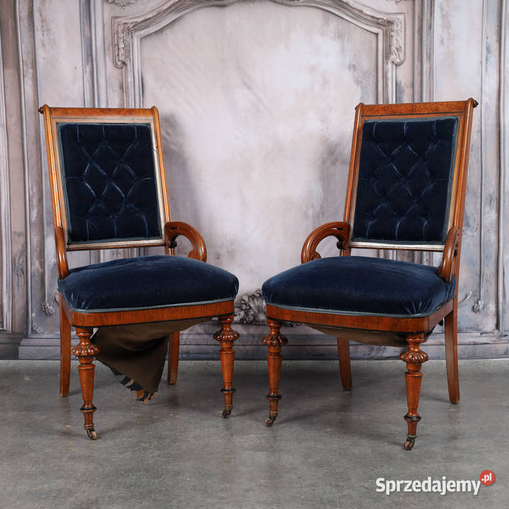 ARTexpert Para foteli w stylu wiktoriańskim Meble Dobrzany