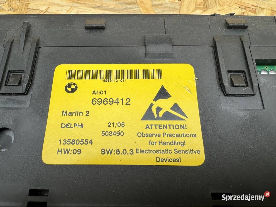 panel sterowania bmw E60 E61 przełącznik grzane Międzychód