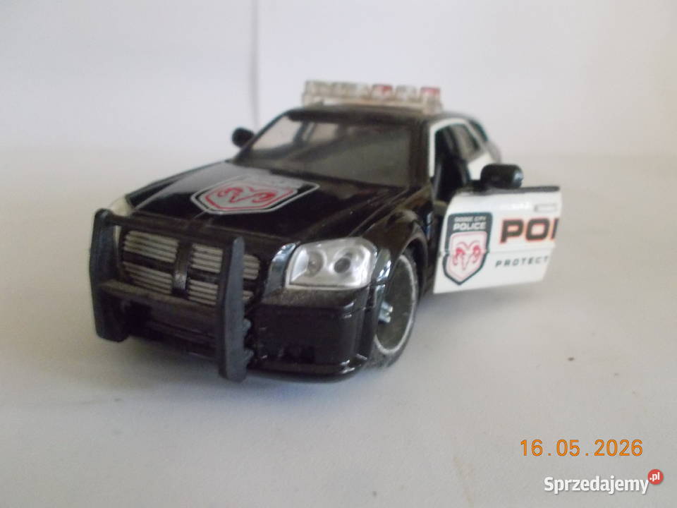 model radiowozu Policji amerykańskiej Dodge Modelarstwo Gdańsk