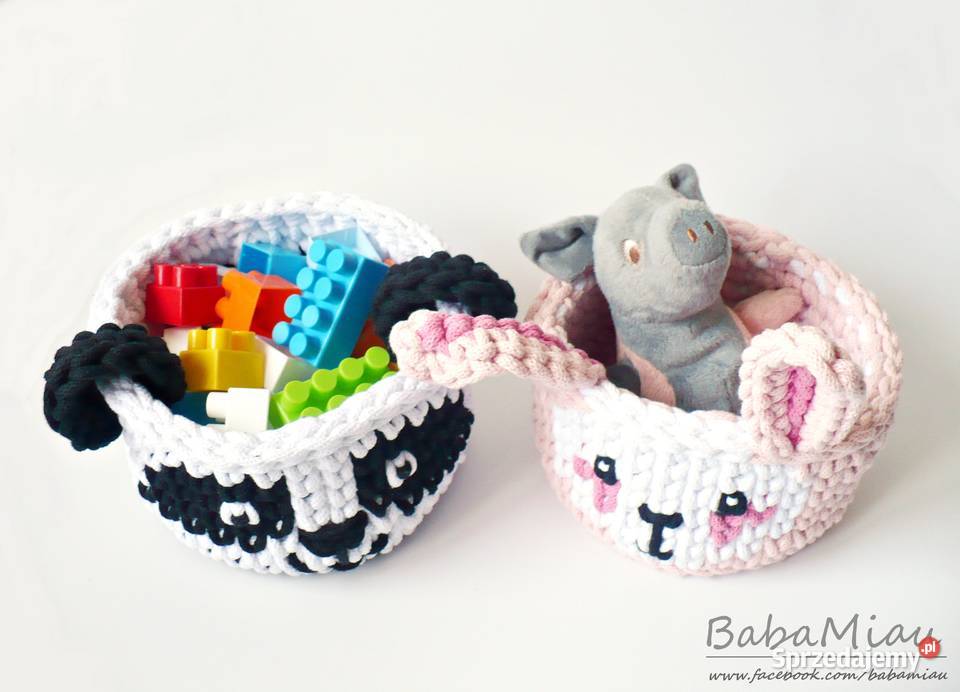 Koszyki organizery dzieci na zabawki ZWIERZĄTKA Bydgoszcz