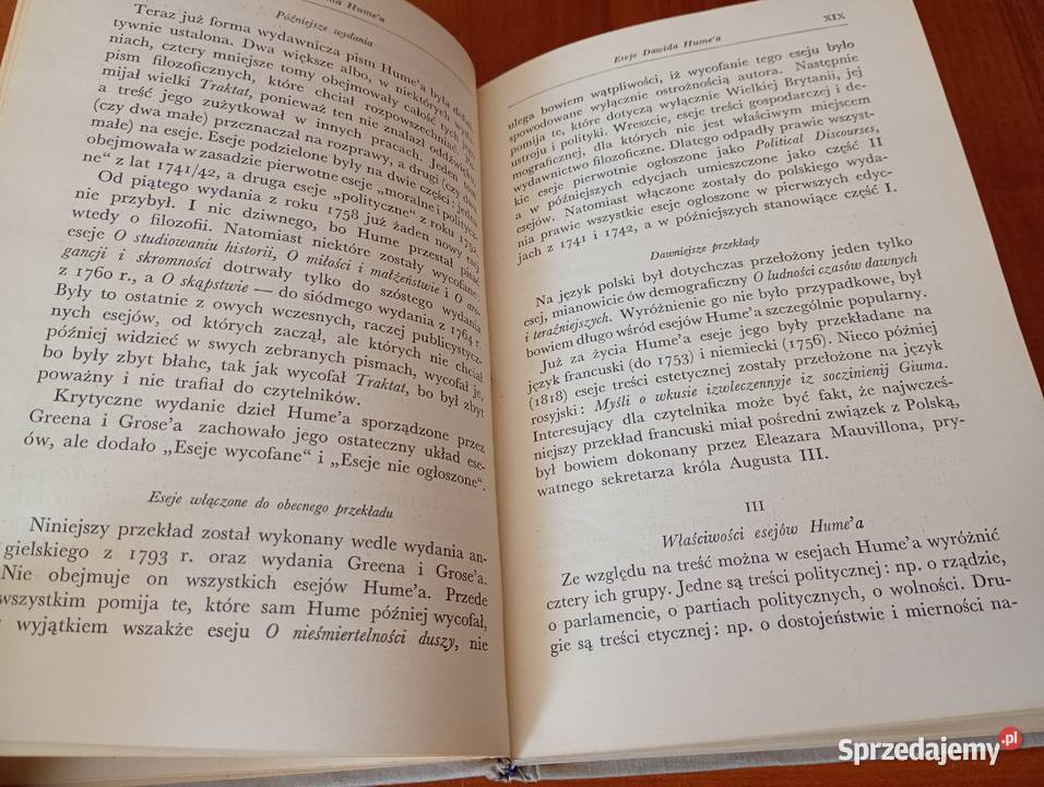 Eseje z dziedziny moralności i literatury Dawid pomorskie Gdańsk