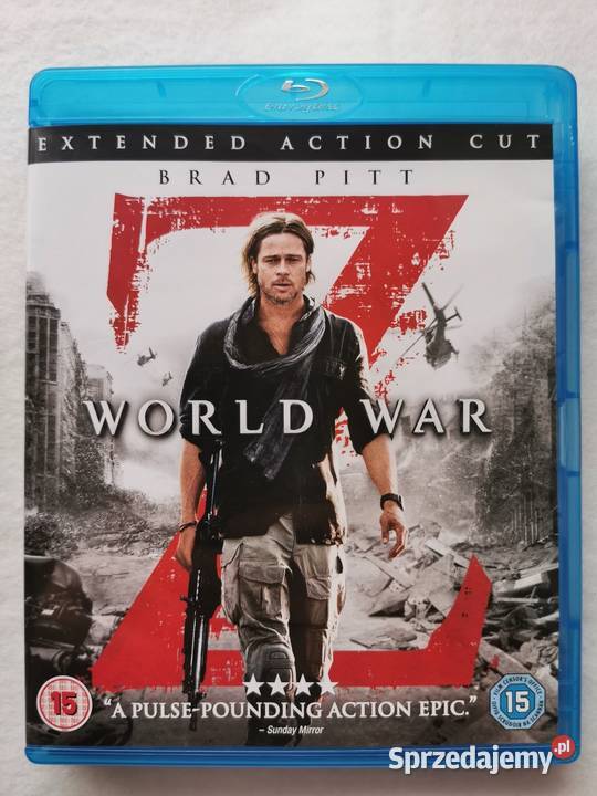 World War Z Bluray En 2013 Brad Pitt horror łódzkie
