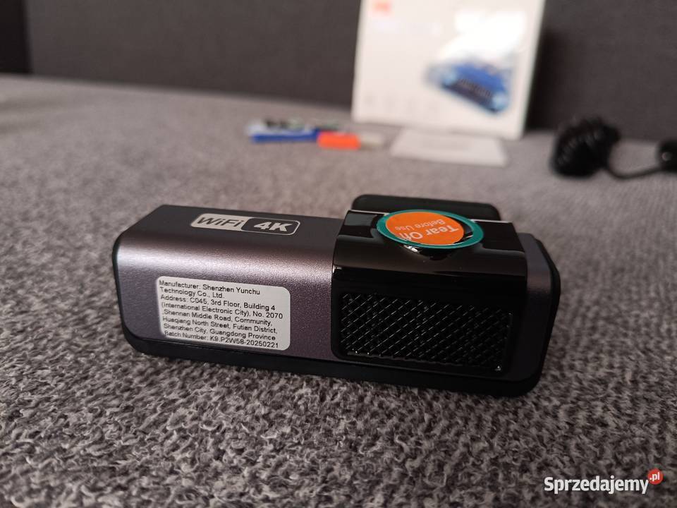 Rejestrator samochodowy kamera samochodowa 4K Kamery samochodowe Pruszków