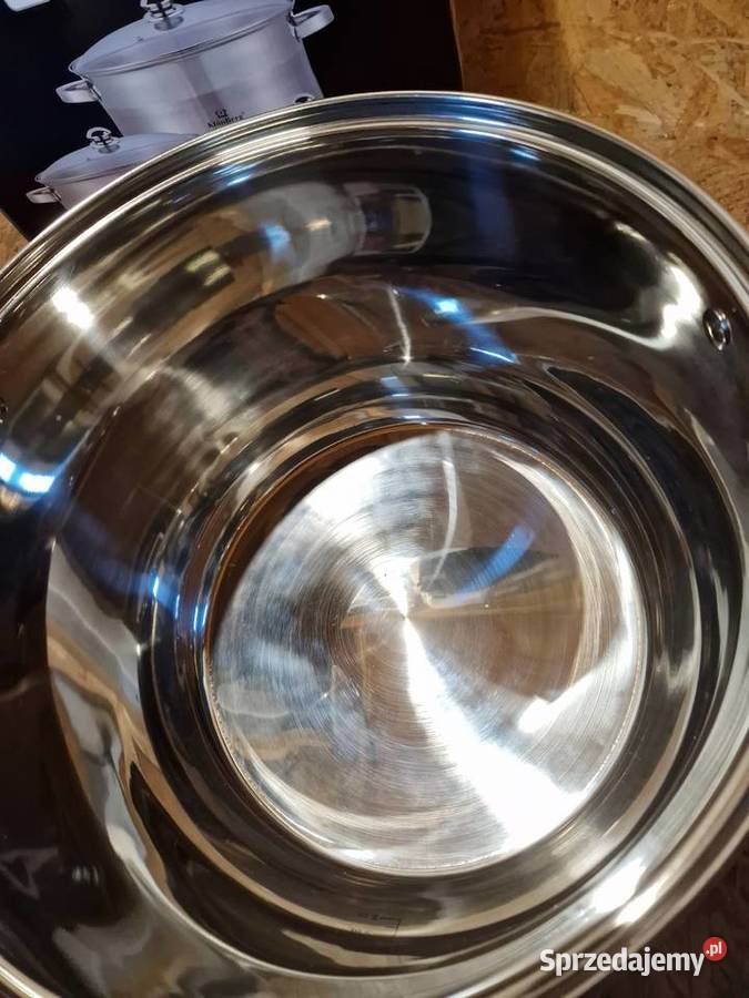 Zestaw dużych garnków 11135 17 L Klonberg KB2523 Głogowa