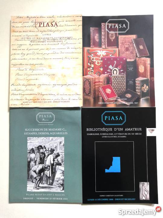 Katalogi aukcyjne PIASA 19962010 Poznań