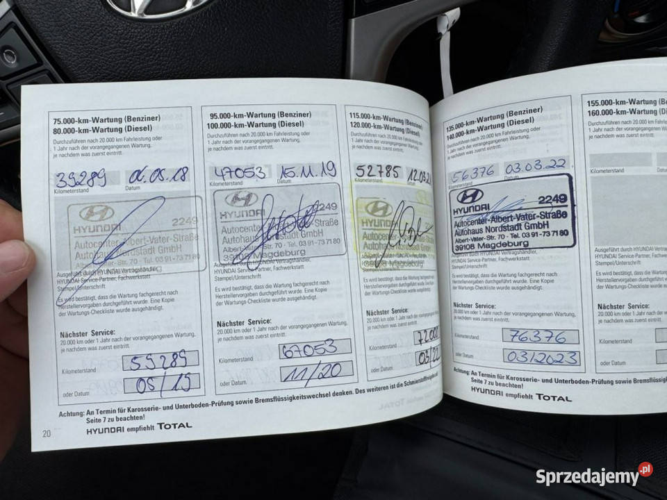 Hyundai i20 Hyundai i20 Stan 86 koni 134 mazowieckie Szerominek