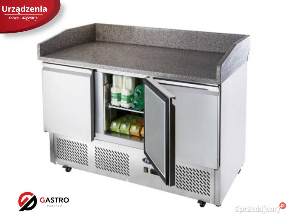 Stół chłodniczy do pizzy 3drzwiowy z blatem Gastronomia Ostrów Wielkopolski