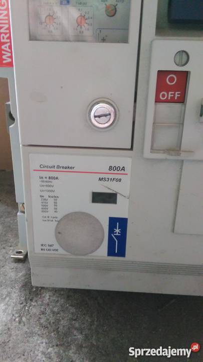 WYŁĄCZNIK MPACT PLUS 800A STACJONARNY Pozostałe Kostrzyn