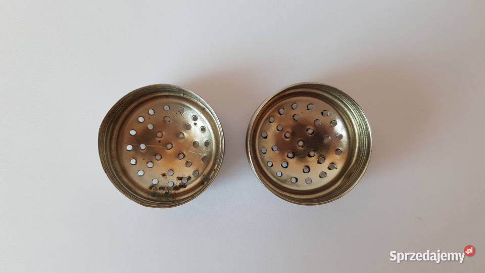 Stary przyprawnik kabaret szkło metal Dąbrowa Górnicza