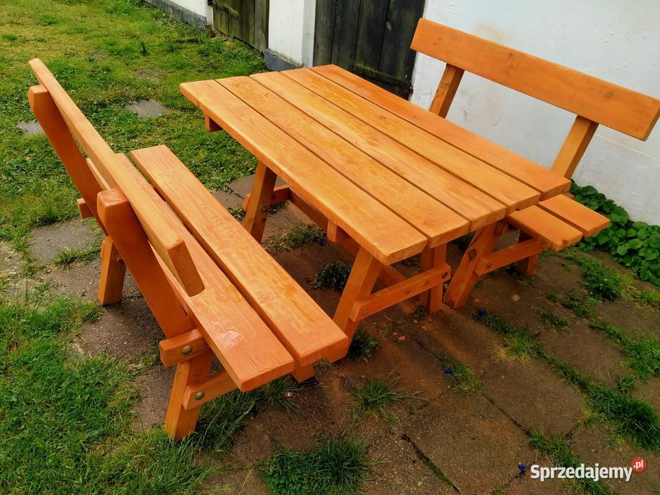 Meble ogrodowe sosna Szamotuły