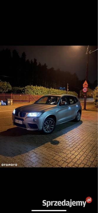 Bmw X3 MSport 4x4 Białystok sprzedam