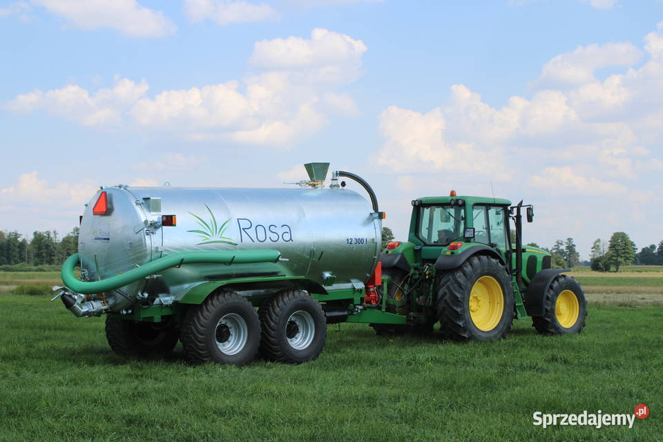 Wóz asenizacyjny 12000 litrów ROSA tandem Goliaty