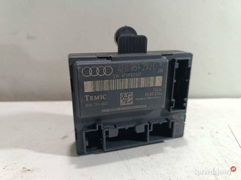 MODUŁ DRZWI PRAWY PRZÓD AUDI A6 C6 4F0959792C wielkopolskie sprzedam