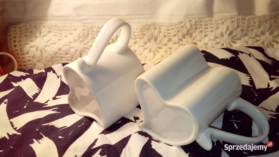 Zakochane kubeczki w kształcie serc Warszawa