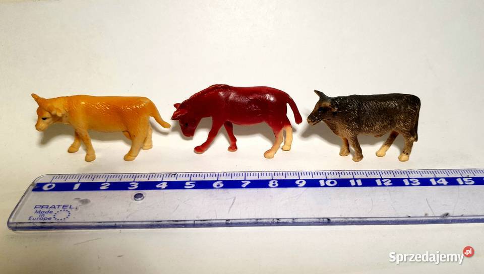 Zabawki zwierzęta domowe koń krowa byk Bydgoszcz