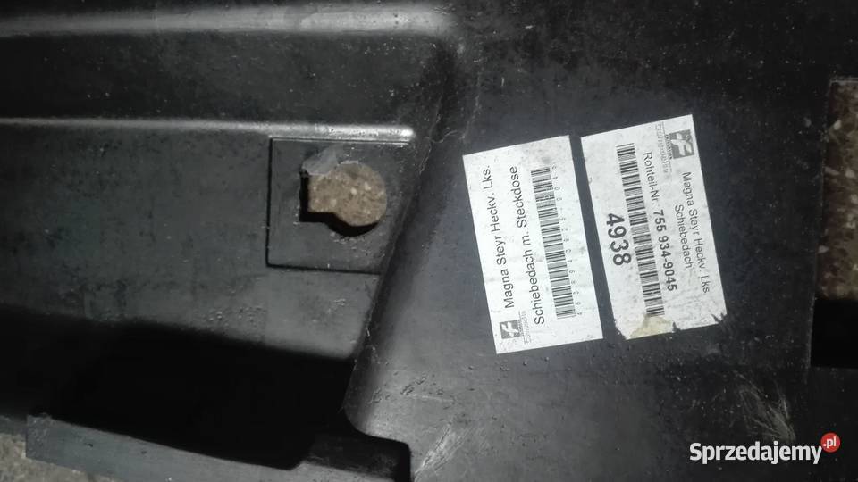 Mercedes g klasa 463 oslony tyl 4636943925