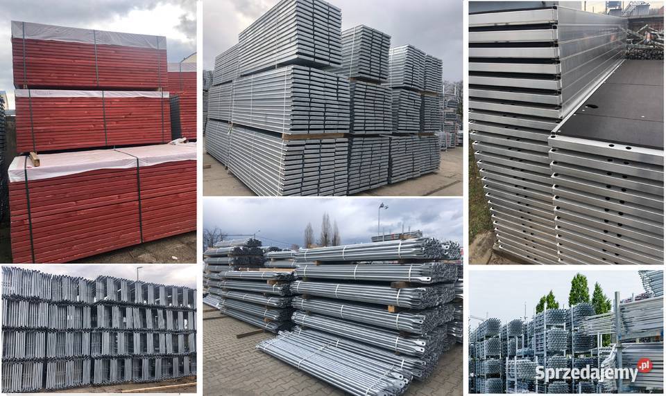 RUSZTOWANIA Rusztowanie PLETTAC 117m2 Wyprzedaż Wrocław