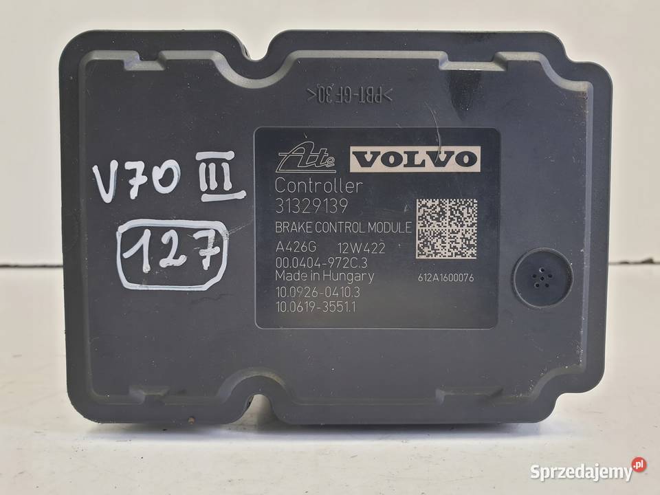 Volvo V70 III S80 II POMPA ABS Sterownik Janów